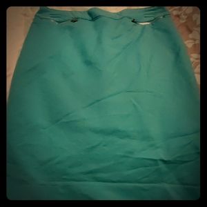 Teal Skirt